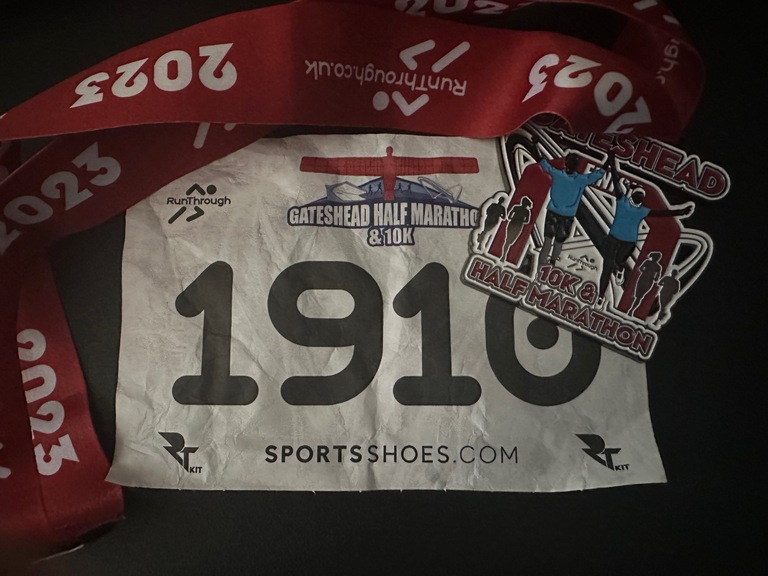 Gateshead Half Marathon